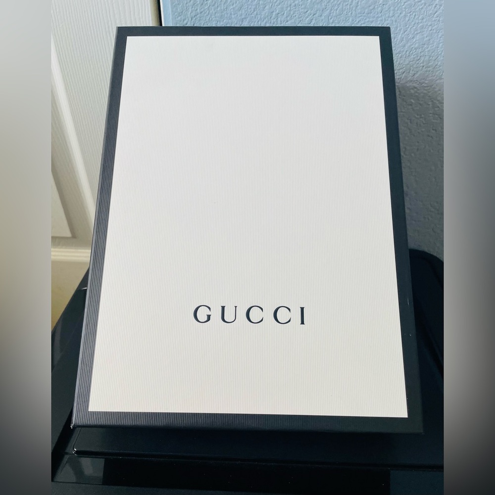 Gucci GG Wool Supreme zip Pouch/ Clutch/ Toiletry Bag - Picture 13 of 13
